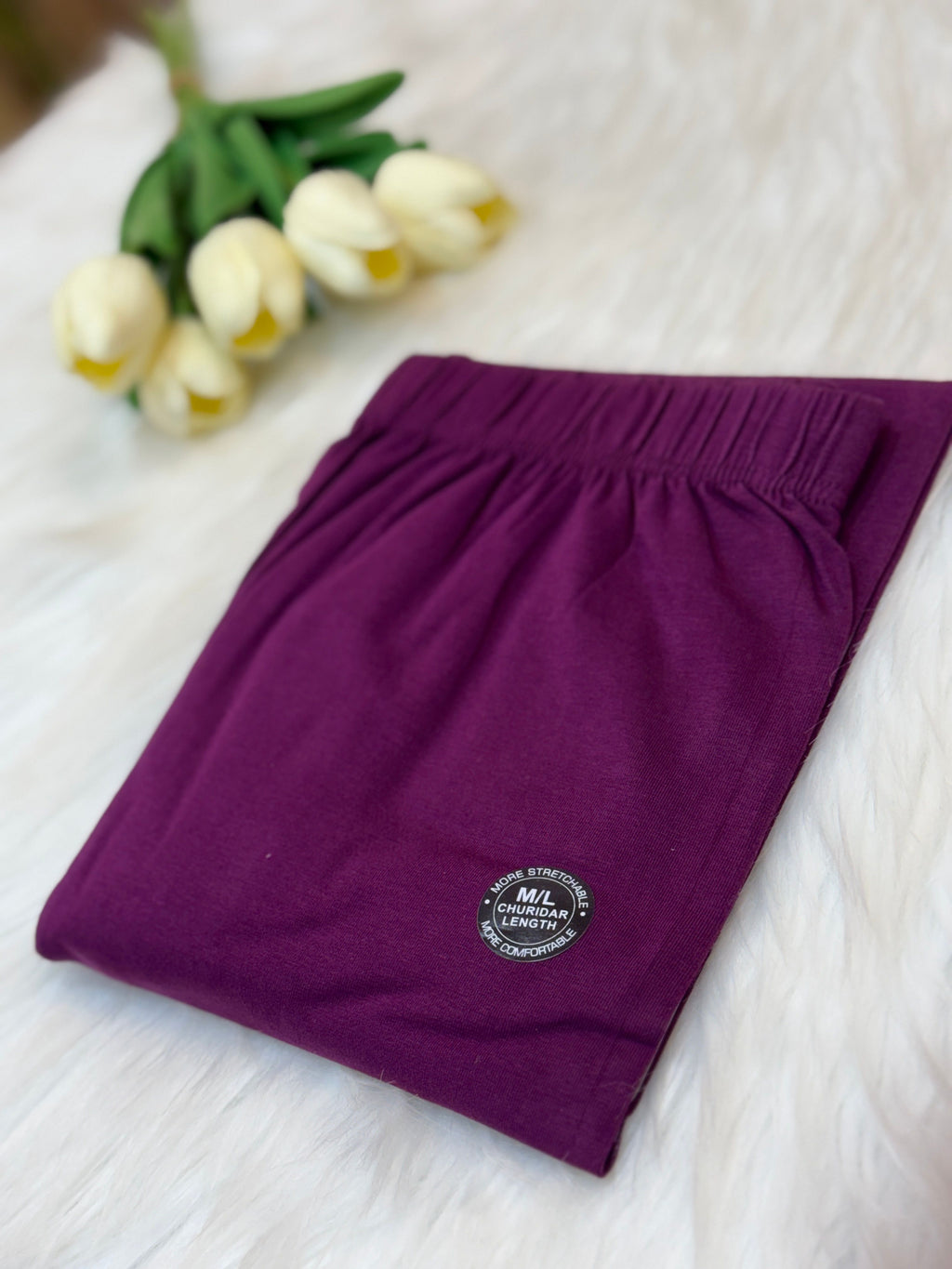 Dark Wine Angle Length Leggings