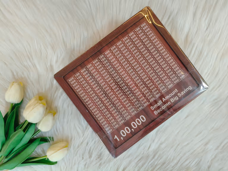 Wooden Money Bank