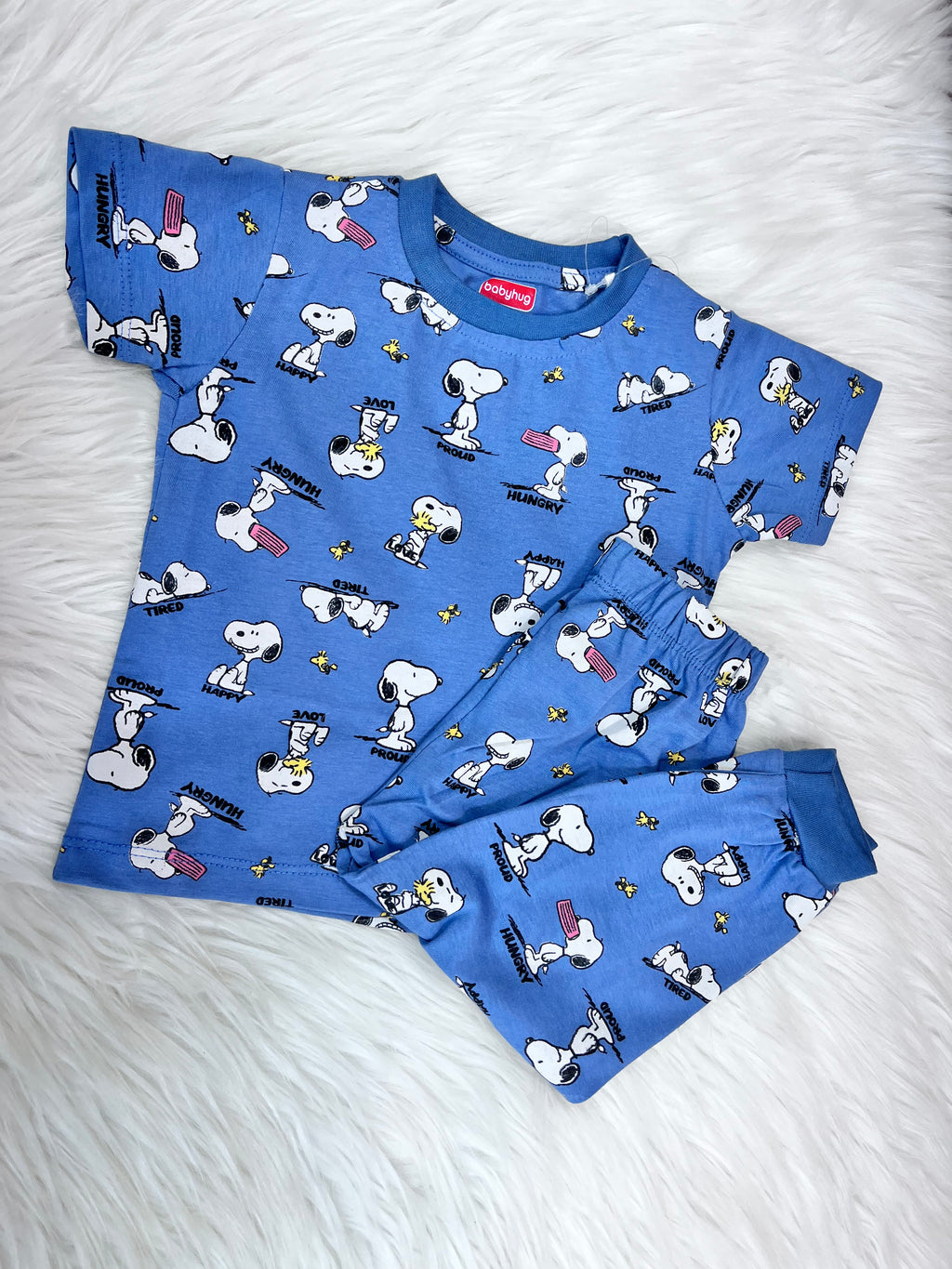 Blue Cartoon Unisex Co-ord Set - 3332