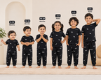 Navy Space Print Unisex Co-ord Set - 3332