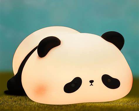 Rechargeable Chubby Panda Silicone Lamp  - 1752