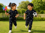 Navy Space Print Unisex Co-ord Set - 3332